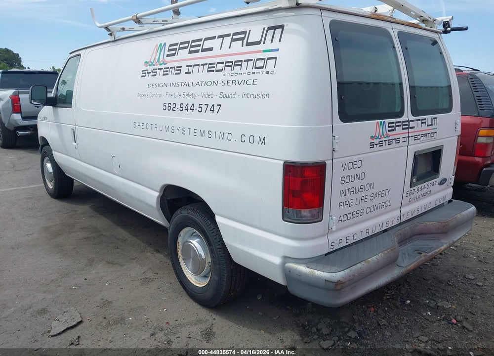 2006 FORD E-250 COMMERCIAL/RECREATIONAL VIN: 1FTNE24W76HA98729