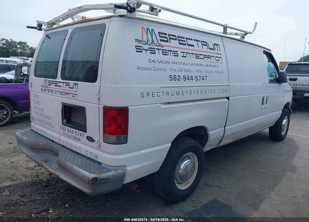 2006 FORD E-250 COMMERCIAL/RECREATIONAL VIN: 1FTNE24W76HA98729