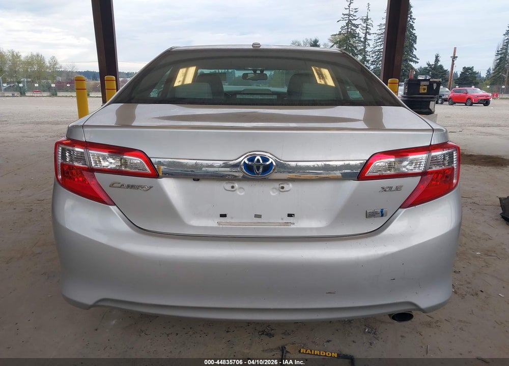 2013 TOYOTA CAMRY HYBRID XLE VIN: 4T1BD1FK8DU091265