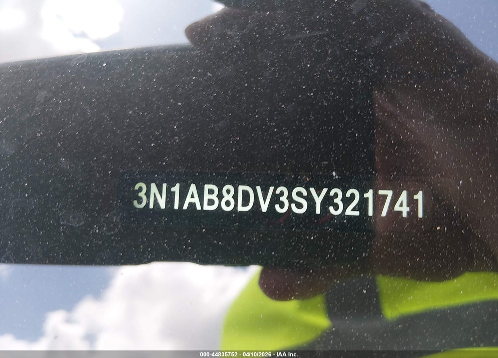 2025 NISSAN SENTRA SR VIN: 3N1AB8DV3SY321741