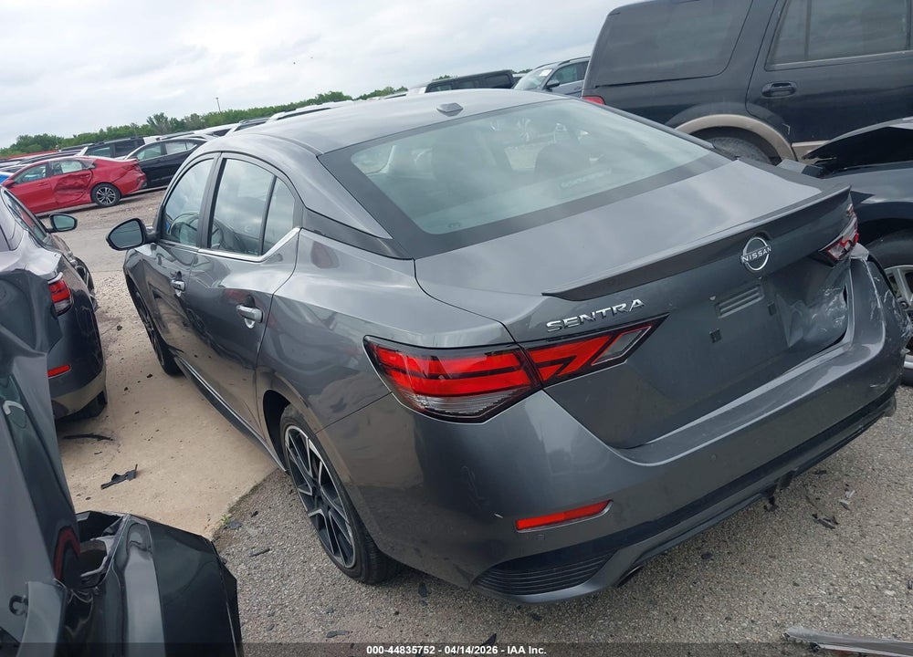 2025 NISSAN SENTRA SR VIN: 3N1AB8DV3SY321741