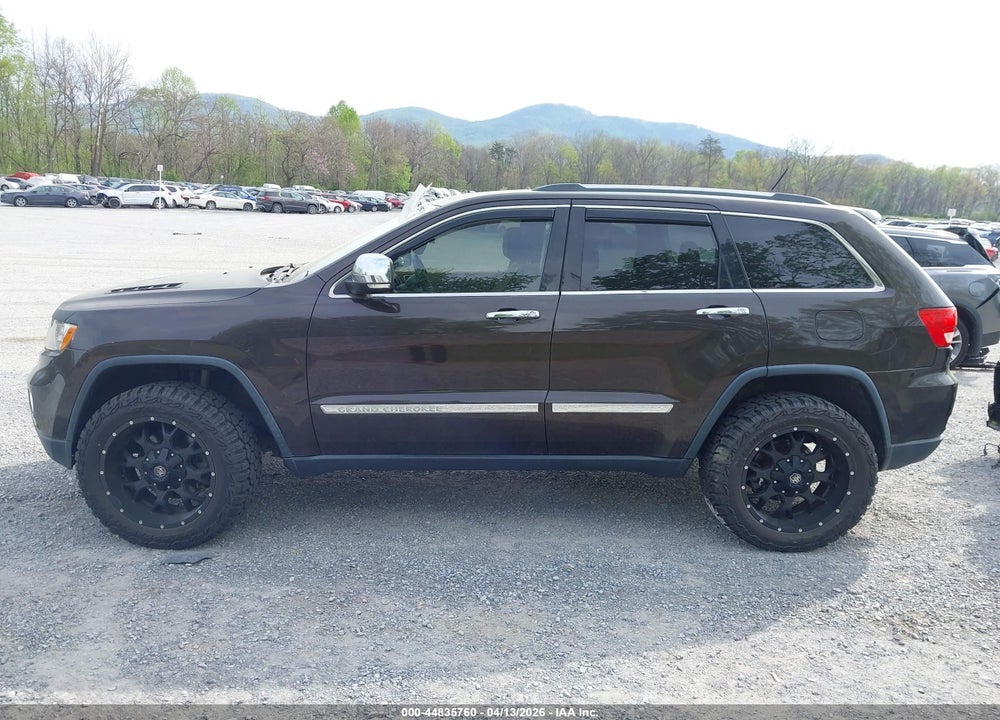 2012 JEEP GRAND CHEROKEE OVERLAND VIN: 1C4RJFCT3CC310675