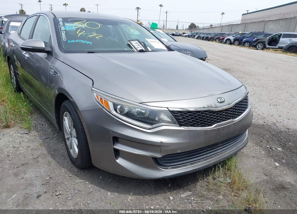 2017 KIA OPTIMA LX VIN: 5XXGT4L34HG128397