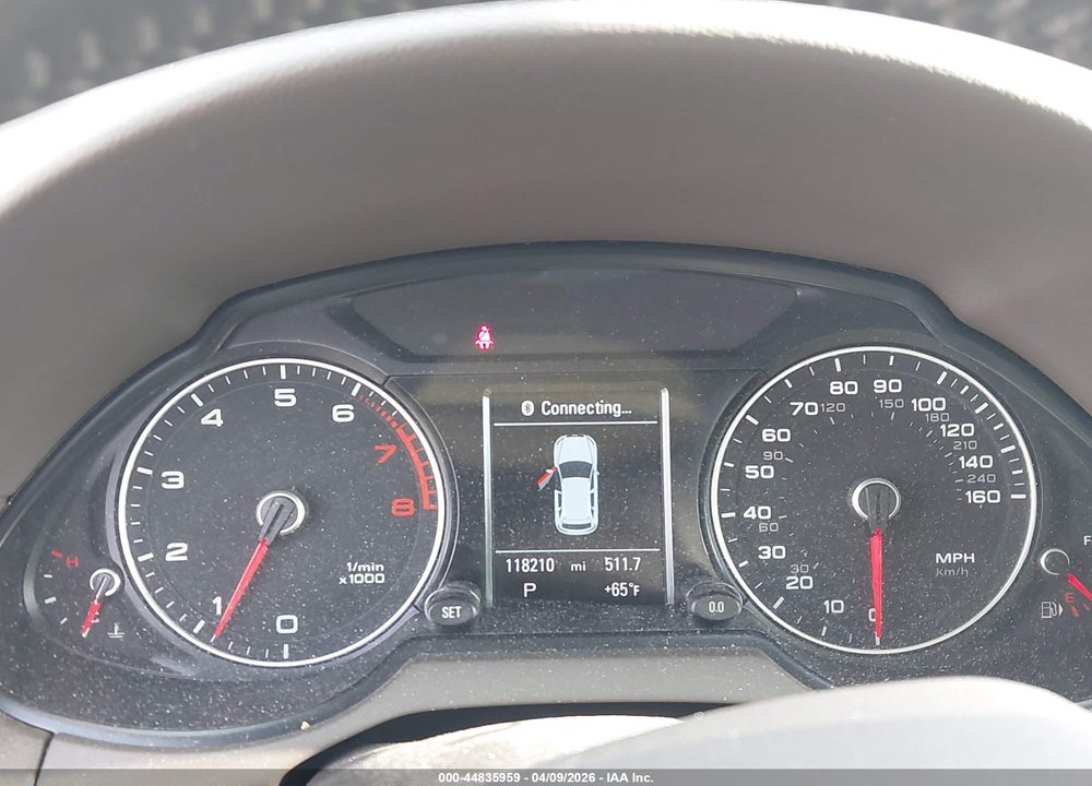 2013 AUDI Q5 2.0T PREMIUM VIN: WA1LFAFP6DA091923