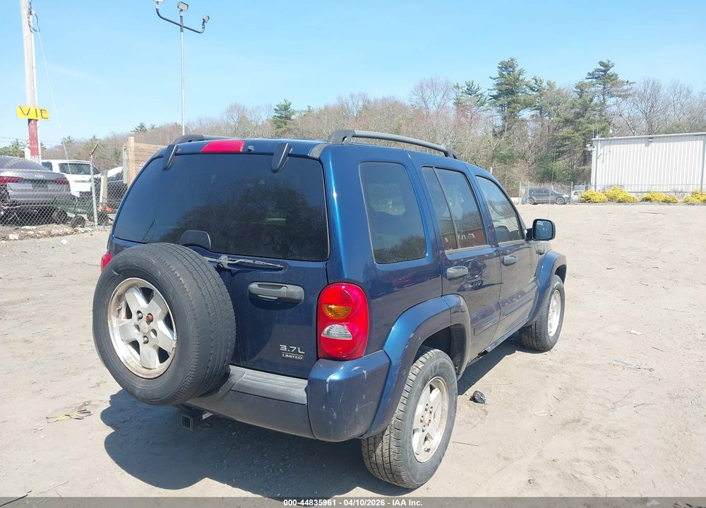 2004 JEEP LIBERTY LIMITED EDITION VIN: 1J4GL58K44W164454