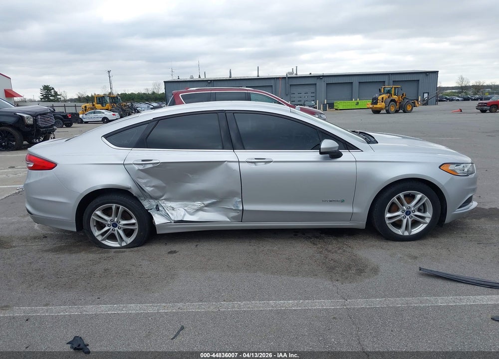 2018 FORD FUSION HYBRID SE VIN: 3FA6P0LU5JR214185
