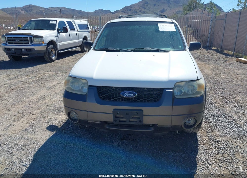 2006 FORD ESCAPE XLT/XLT SPORT VIN: 1FMYU93186KA38939