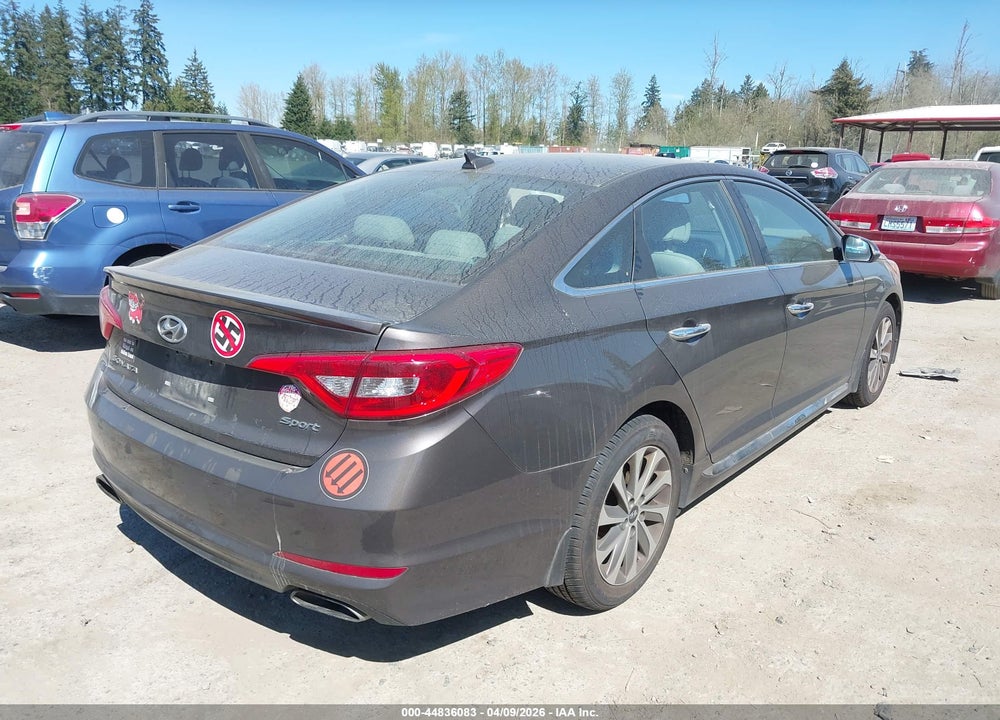 2017 HYUNDAI SONATA SPORT VIN: 5NPE34AF5HH468781