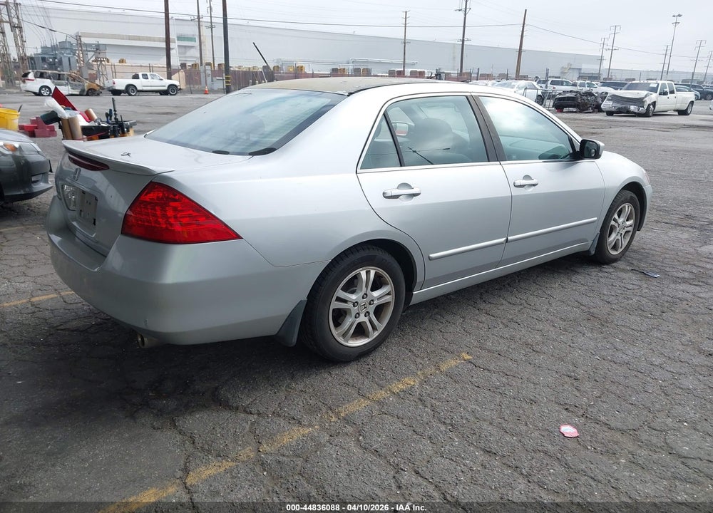 2006 HONDA ACCORD 2.4 SE VIN: 1HGCM56356A072400