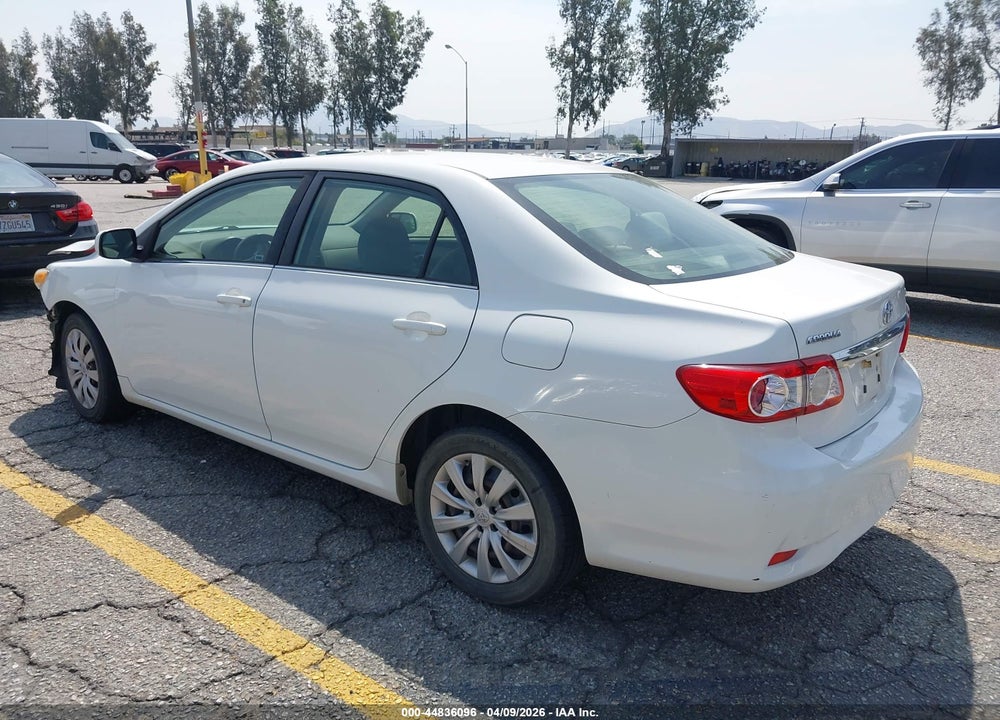 2013 TOYOTA COROLLA LE VIN: JTDBU4EE7DJ119995