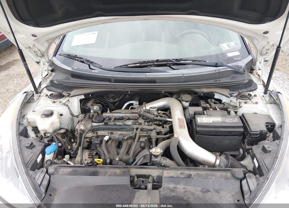 2013 HYUNDAI VELOSTER TURBO W/BLACK VIN: KMHTC6AE1DU152641
