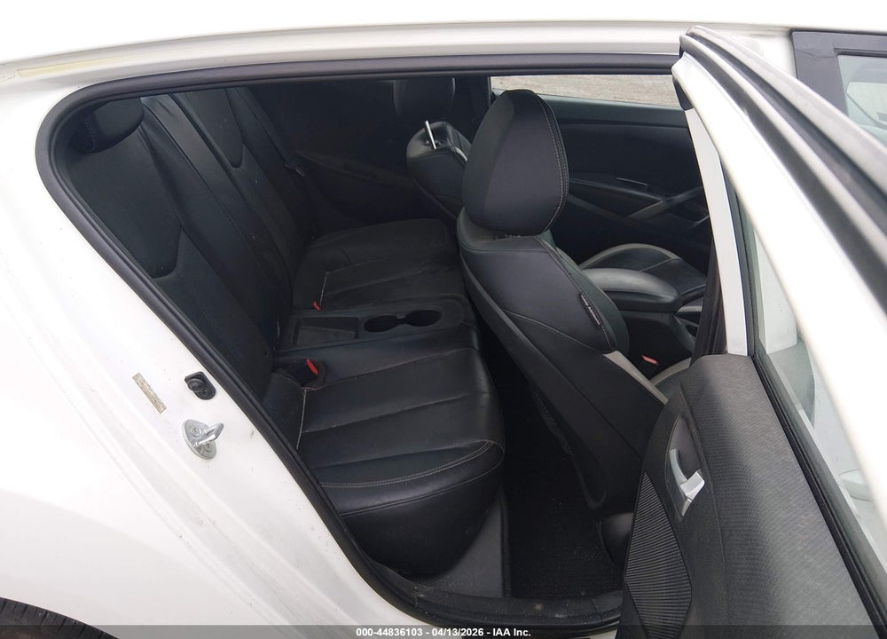 2013 HYUNDAI VELOSTER TURBO W/BLACK VIN: KMHTC6AE1DU152641
