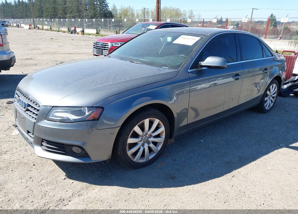 2012 AUDI A4 2.0T PREMIUM VIN: WAUBFAFL1CN004190