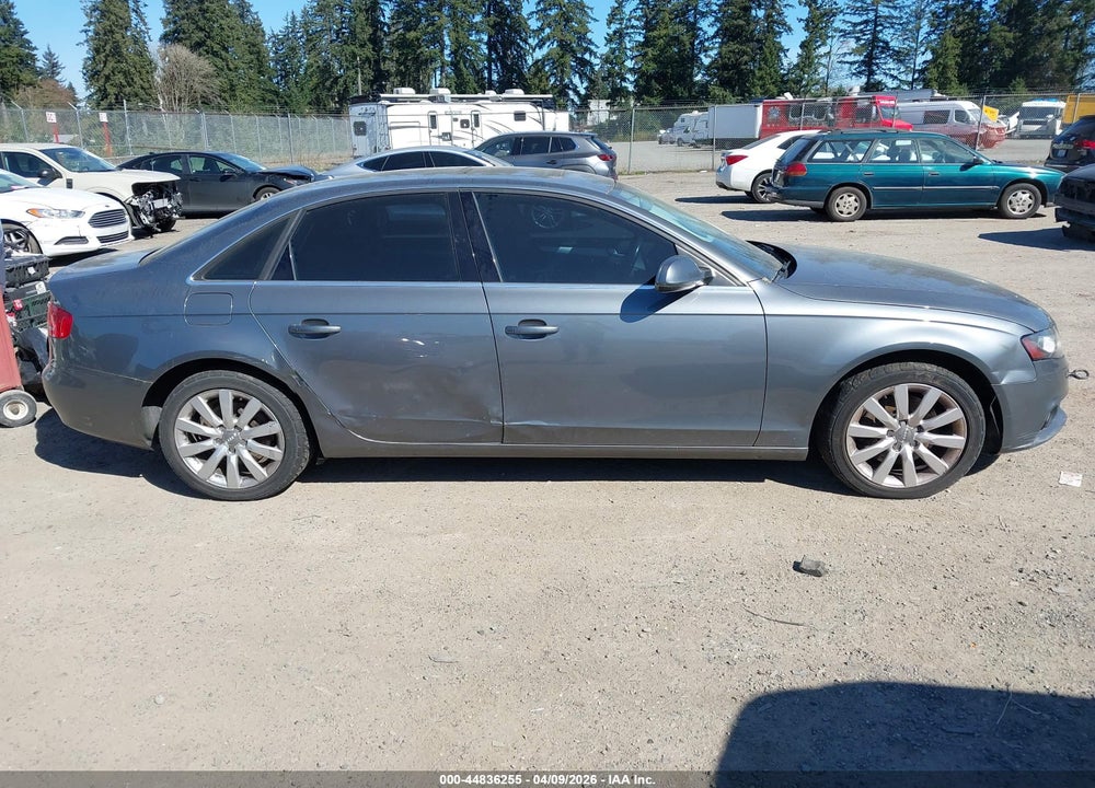 2012 AUDI A4 2.0T PREMIUM VIN: WAUBFAFL1CN004190