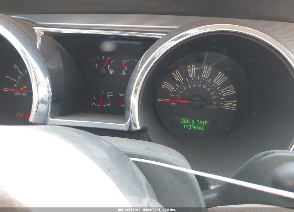 2007 FORD MUSTANG GT DELUXE/GT PREMIUM VIN: 1ZVFT82H775356913