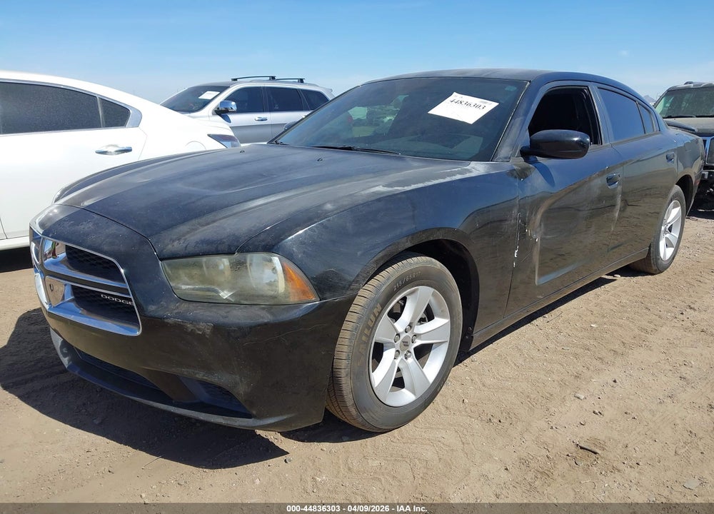 2013 DODGE CHARGER SE VIN: 2C3CDXBG0DH593305