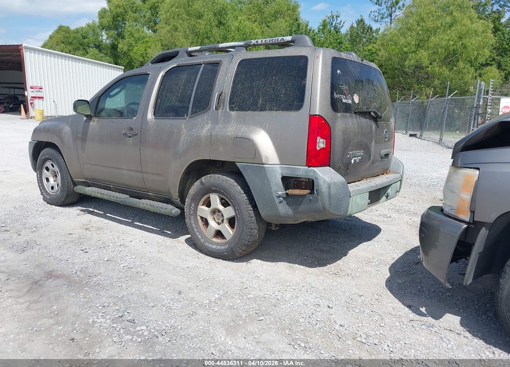 2006 NISSAN XTERRA S VIN: 5N1AN08U86C510743