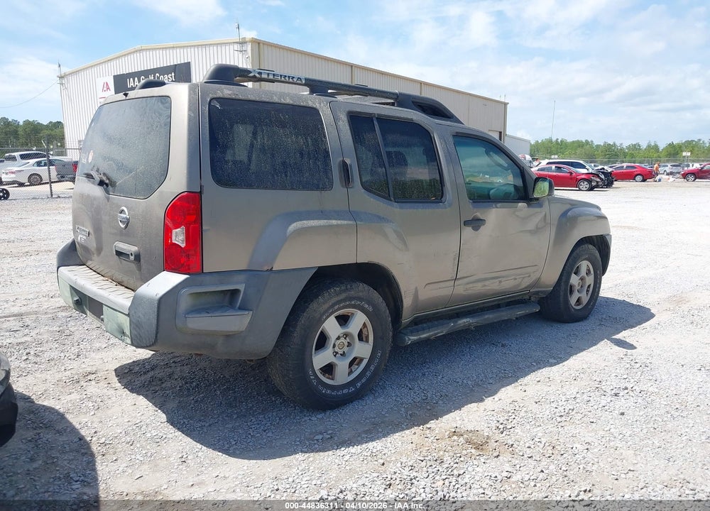2006 NISSAN XTERRA S VIN: 5N1AN08U86C510743