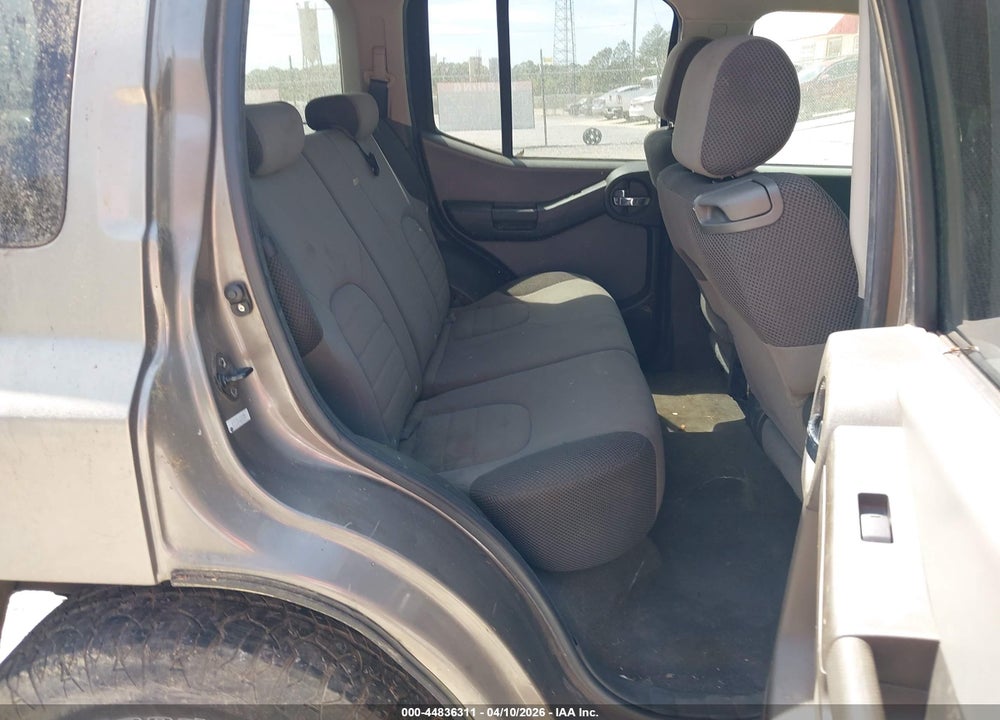 2006 NISSAN XTERRA S VIN: 5N1AN08U86C510743
