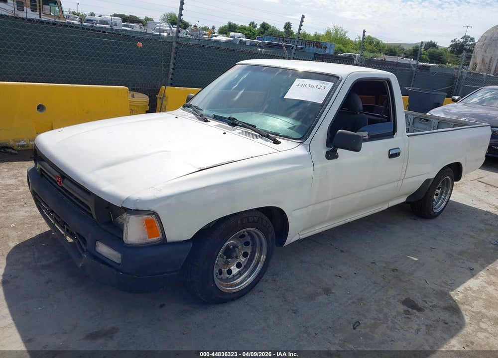 1992 TOYOTA PICKUP 1/2 TON SHORT WHLBASE STB VIN: 4TARN81A4NZ001097