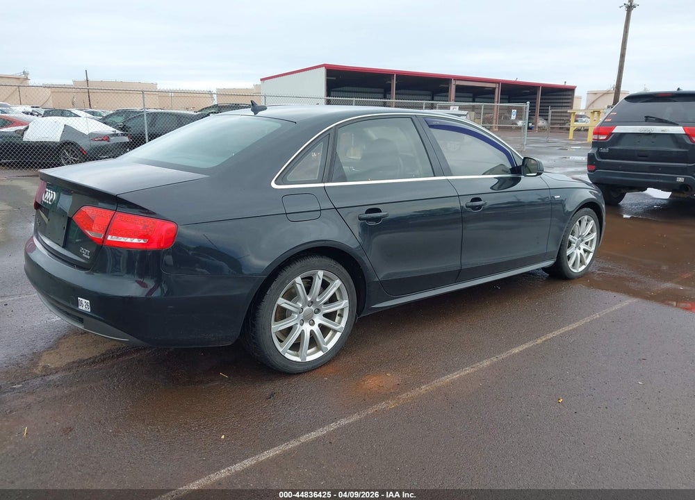 2012 AUDI A4 2.0T PREMIUM VIN: WAUHFAFL6CN013932