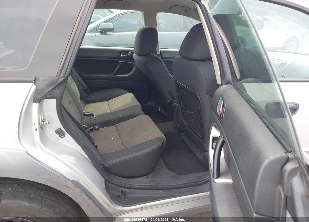 2007 SUBARU OUTBACK 2.5I BASIC VIN: 4S4BP61C077311330
