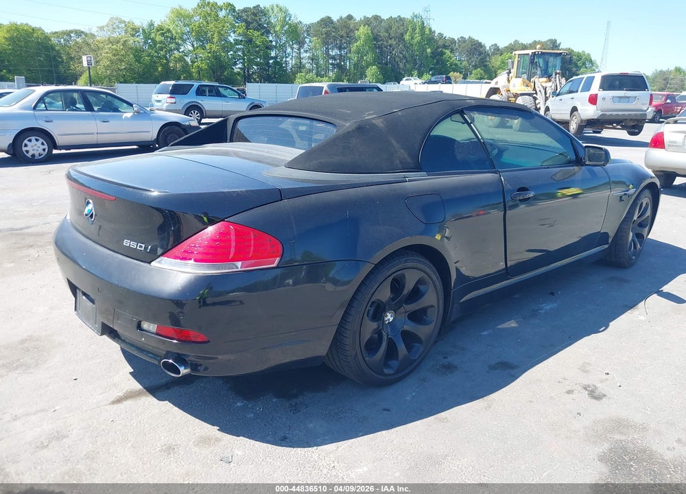 2007 BMW 650I VIN: WBAEK13567CN84262