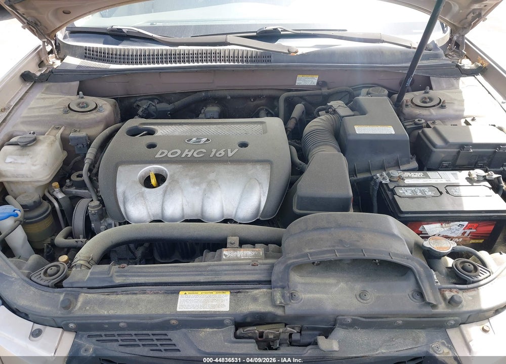 2007 HYUNDAI SONATA GLS VIN: 5NPET46C47H227548
