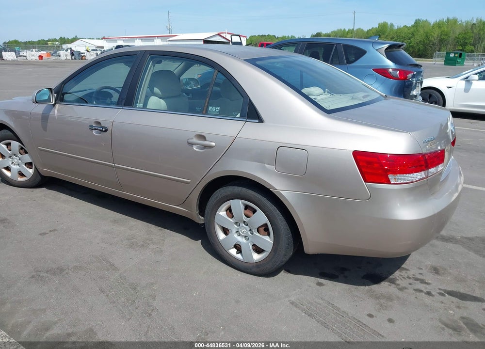 2007 HYUNDAI SONATA GLS VIN: 5NPET46C47H227548