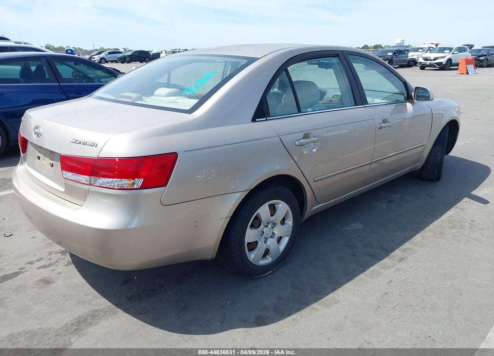 2007 HYUNDAI SONATA GLS VIN: 5NPET46C47H227548