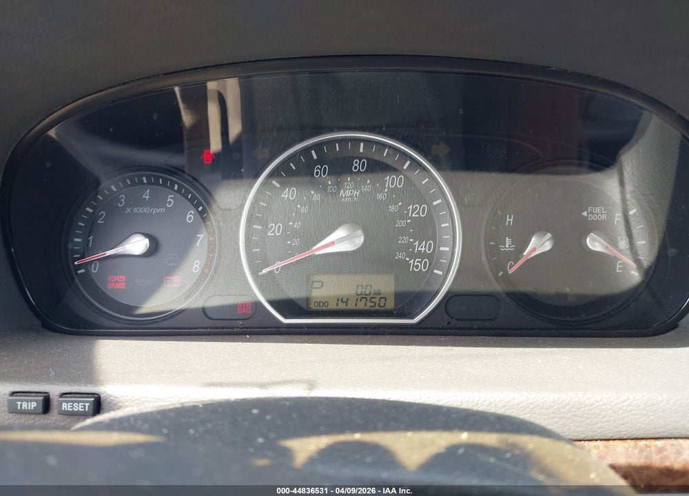 2007 HYUNDAI SONATA GLS VIN: 5NPET46C47H227548