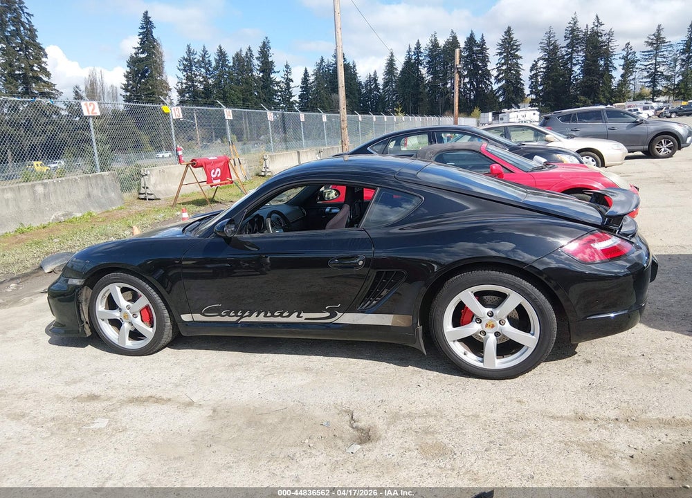 2008 PORSCHE CAYMAN S VIN: WP0AB29888U780370