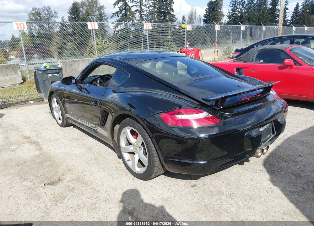 2008 PORSCHE CAYMAN S VIN: WP0AB29888U780370