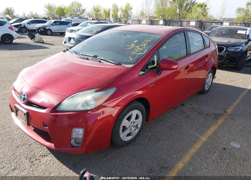 2011 TOYOTA PRIUS THREE VIN: JTDKN3DU4B1439448
