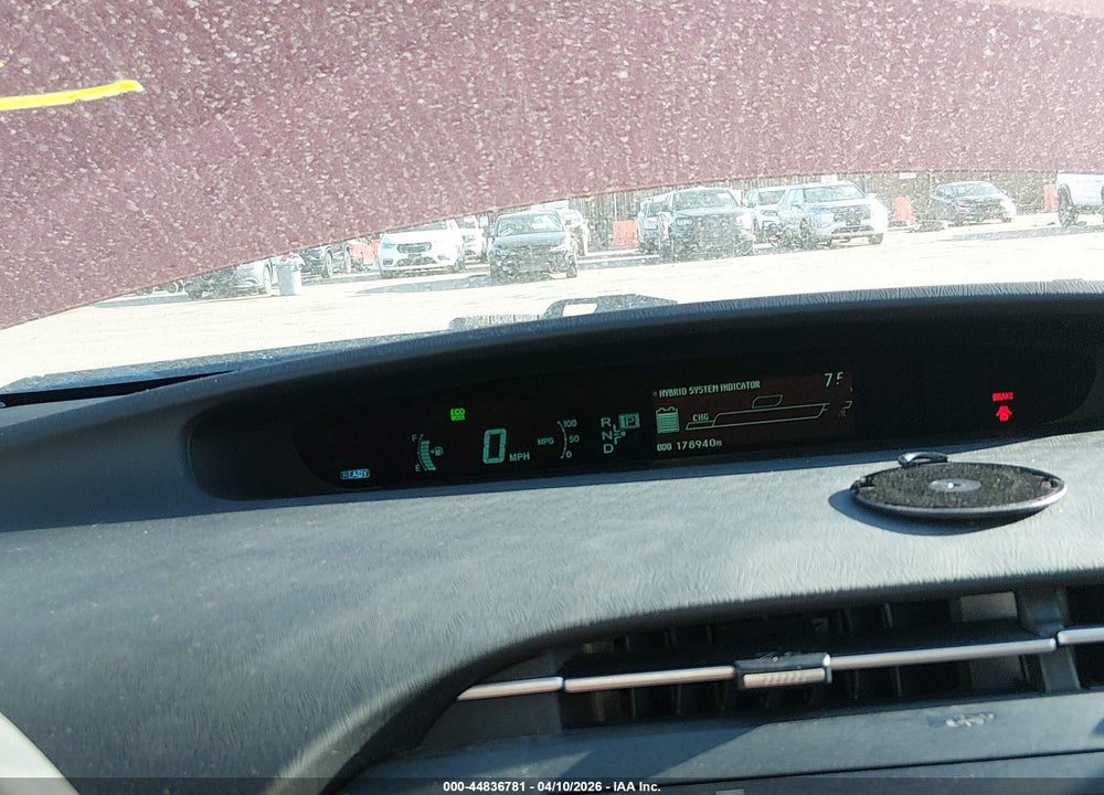 2011 TOYOTA PRIUS THREE VIN: JTDKN3DU4B1439448
