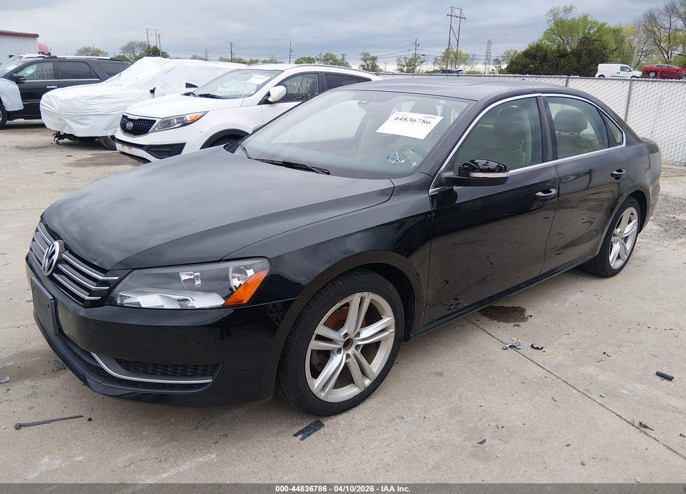 2014 VOLKSWAGEN PASSAT 2.5L SE VIN: 1VWBP7A36EC014736