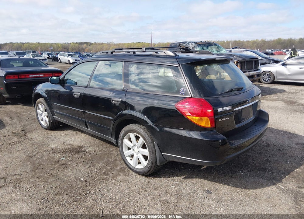 2007 SUBARU OUTBACK 2.5I VIN: 4S4BP61C776330785