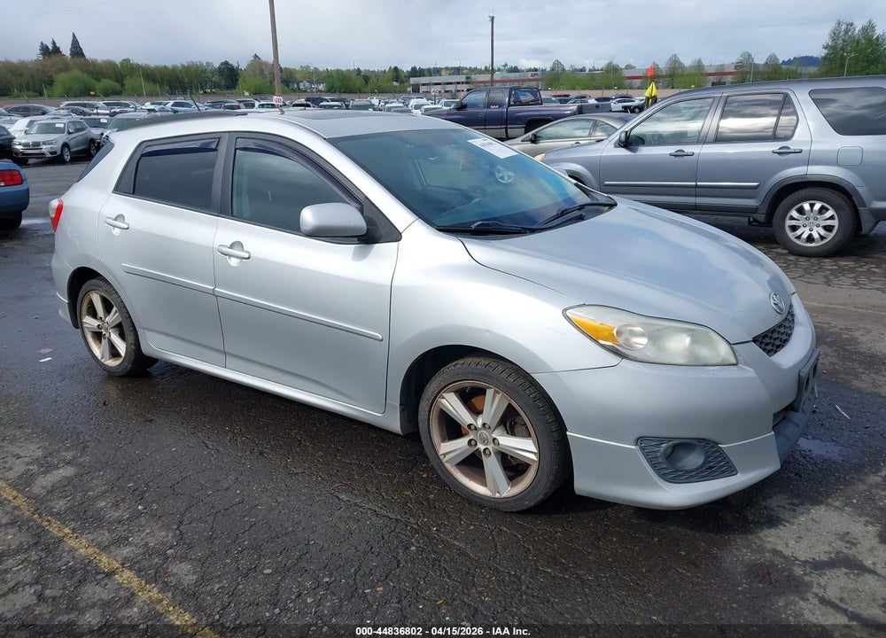 2009 TOYOTA MATRIX S VIN: 2T1KE40E79C012176