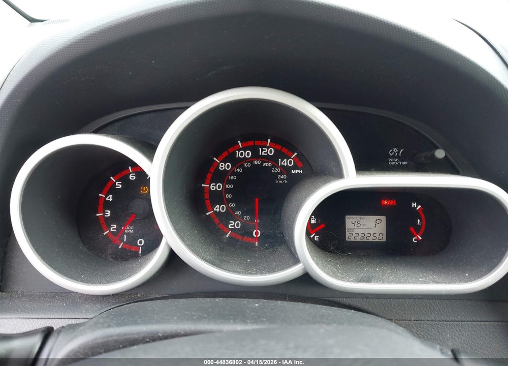 2009 TOYOTA MATRIX S VIN: 2T1KE40E79C012176