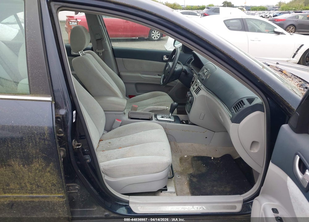 2006 HYUNDAI SONATA GLS V6/LX V6 VIN: 5NPEU46F26H028181