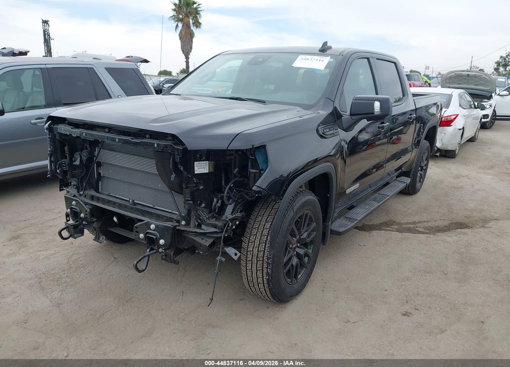 2025 GMC SIERRA 1500 2WD  SHORT BOX ELEVATION VIN: 1GTPHCED6SZ296614