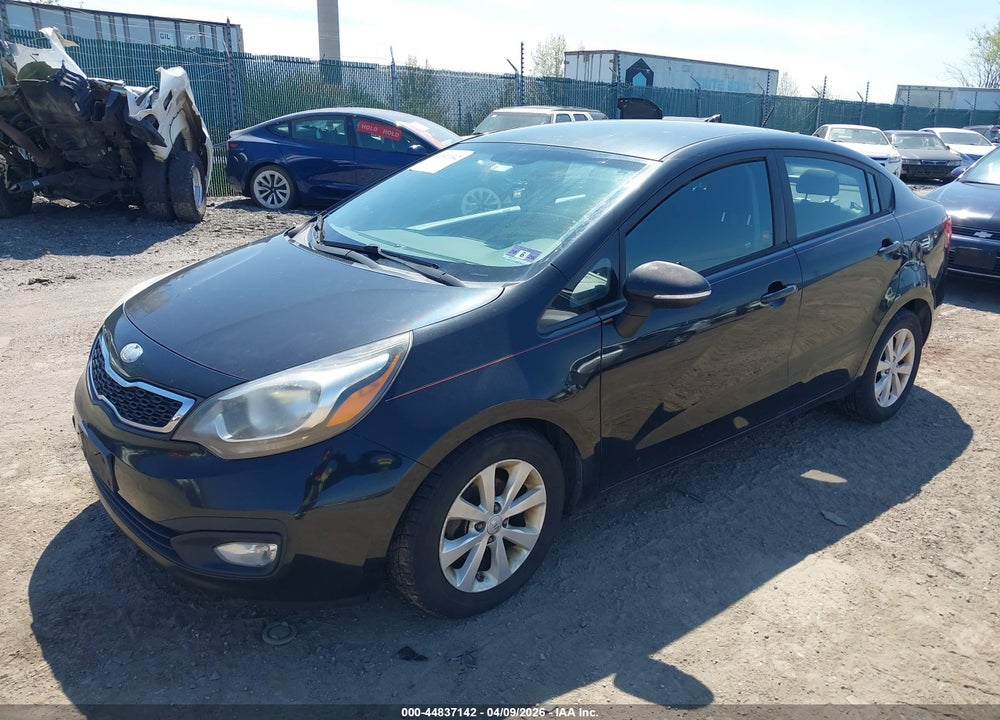 2014 KIA RIO EX VIN: KNADN4A34E6340224