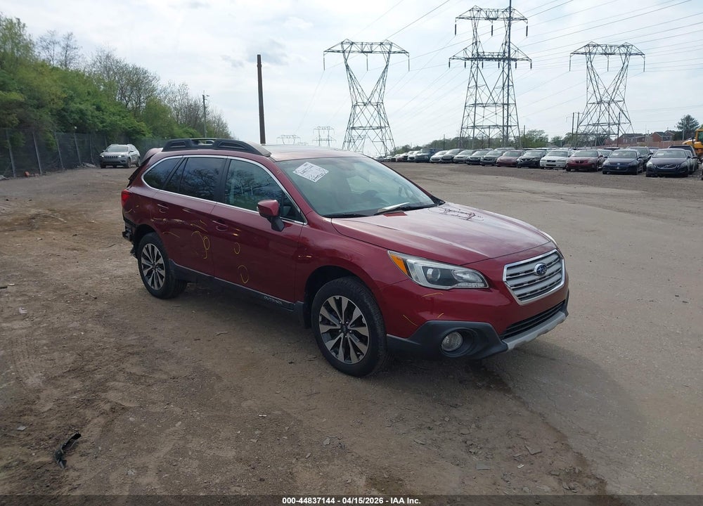 2016 SUBARU OUTBACK 2.5I LIMITED VIN: 4S4BSANC5G3348456