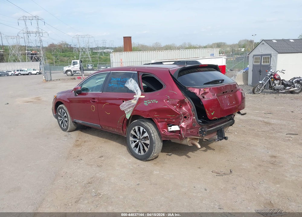 2016 SUBARU OUTBACK 2.5I LIMITED VIN: 4S4BSANC5G3348456