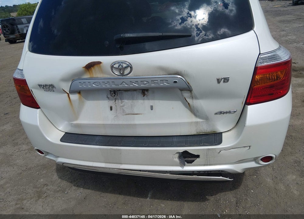 2008 TOYOTA HIGHLANDER LIMITED VIN: JTEES42A182031816