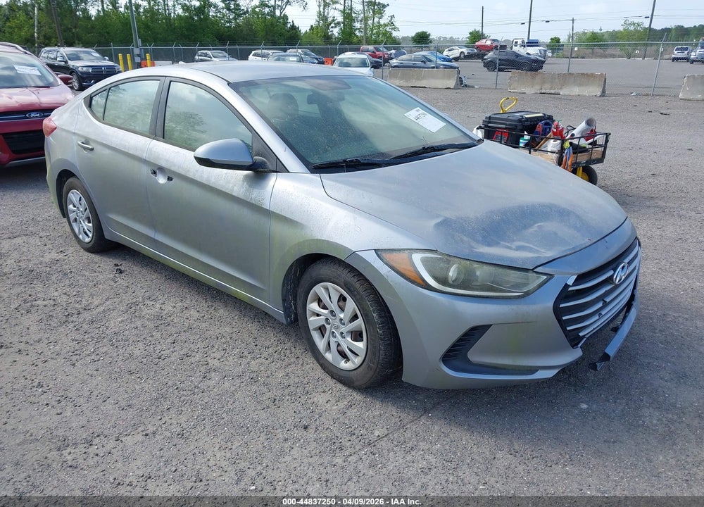 2017 HYUNDAI ELANTRA SE VIN: 5NPD74LF3HH176074