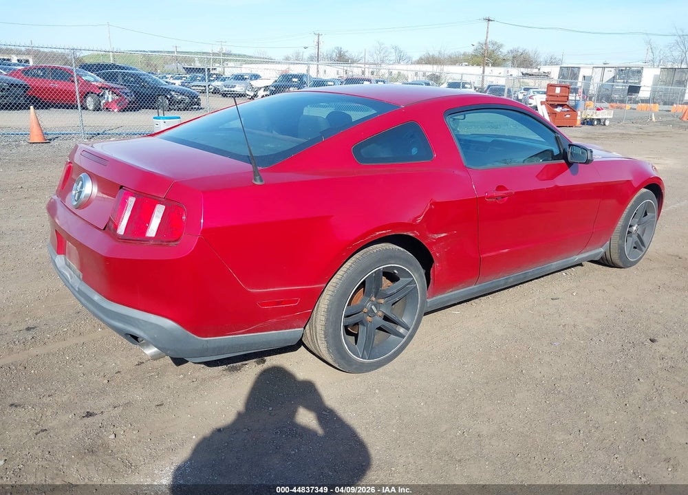 2011 FORD MUSTANG V6 VIN: 1ZVBP8AM9B5128521