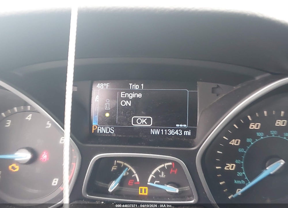 2014 FORD FOCUS TITANIUM VIN: 1FADP3J20EL160048