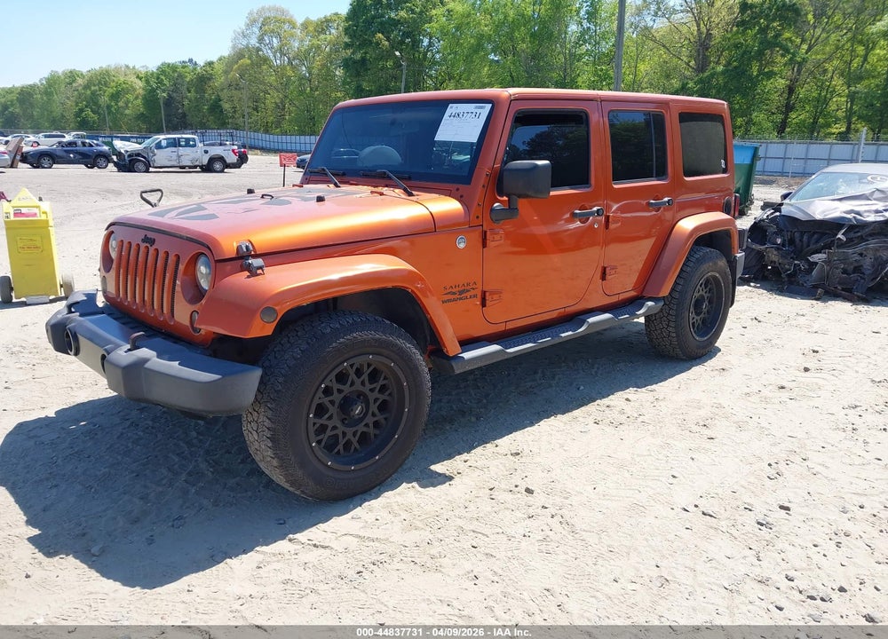 2011 JEEP WRANGLER UNLIMITED SAHARA VIN: 1J4BA5H17BL558259