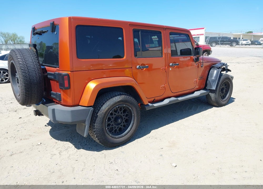 2011 JEEP WRANGLER UNLIMITED SAHARA VIN: 1J4BA5H17BL558259